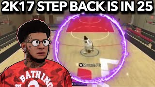 THE 2K17 STEP BACK RETURNS IN NBA 2K25 IS STANDSTILL DRIBBLING BACK [upl. by Shaum]