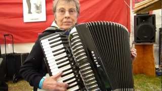 quotLes Bicyclettes De Belsizequot performed on Accordion by Sylvia Marie Barber [upl. by Leffen]