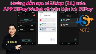 Hướng dẫn tạo ví Zilliqa ZIL trên APP ZilPay Wallet và trên tiện ích ZilPay [upl. by Viridissa]