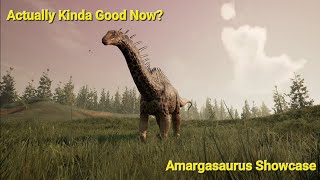 Amargasaurus Showcase  Path of Titans [upl. by Darren]