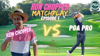 Ron vs PGA Pro  Ep 1  Ethan Andrews  Joondalup Golf Course [upl. by Aiekram]