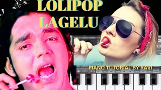 video  लॉलीपॉप लागेलू  lolipop lagelu  pawansingh bhojpuri song piano tutorial casiohits [upl. by Nyleahcim]