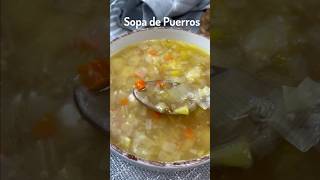 👌 Espectacular SOPA de PUERROS o Porrusalda yoyomismaymiscosas receta recetas [upl. by Argyres]