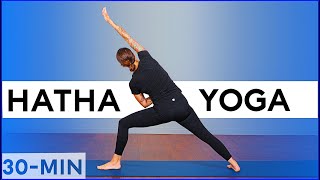 Hatha yoga  30Min Core Strengthening Flow [upl. by Anairt]