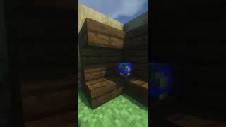 Minecraft EARTH GLOBE tutorial minecraft minecrafbuilds minecraftbuilding buildhacks shorts [upl. by Yllah]