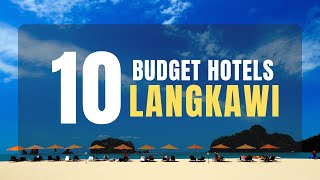 10 BUDGET HOTELS in LANGKAWI With Pool amp Beach Access [upl. by Hugibert746]