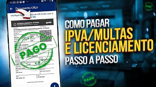 Como PAGAR IPVA E LICENCIAMENTO DETRAN [upl. by Kalagher628]