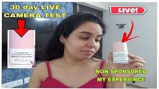 NON SPONSORED VIRAL CARMESI DEODORANT ROLL ON 30 DAYS ON CAMERA TEST amp HONEST REVIEW [upl. by Monda889]