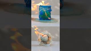 Floss Burn Which Brand Wins the Fire Challenge dentalfloss fire satisfying [upl. by Sikko155]