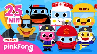 🚨TODOS los Episodios de Veo Veo con Súper Rescatadores  Pinkfong Juegos y Canciones Infantiles [upl. by Zebulon282]