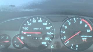 Nissan skyline R33 GTR VSPEC 0100 acceleration 145 PSI [upl. by Shane]