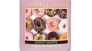 Cheerful Candle Review Donut Shoppe [upl. by Simsar]