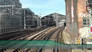 Führerstandsmitfahrt SBahn Berlin Stadtbahn Ostbahnhof  Charlottenburg HD [upl. by Ycats702]