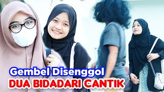 PRANK SHOLAWAT ‼️ BERUNTUNG SI GEMBEL DI SENGGOL DUA BIDADARI CANTIK [upl. by Enaile877]