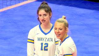 2023 State Tournament Quarterfinal Volleyball  Edina vs Wayzata High School [upl. by Marta191]