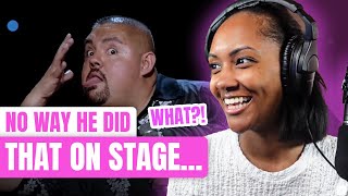 FIRST TIME REACTING TO  Frankies Kryptonite by Gabriel Iglesias [upl. by Itnava]