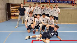 Gentofte Volley 4 vs Farum Holte 2 i Danmarksserien 19 marts 2023 [upl. by Adele244]