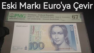 Eski Alman Markını Euroya Çevir  Almanya 100 Mark 1989 [upl. by Hemingway839]