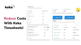 Reduce Your Project Costs with Keka Timesheets l Keka HR [upl. by Selinda]