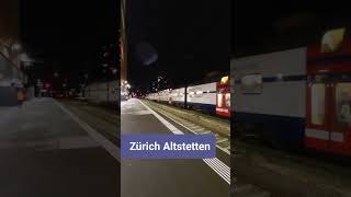 Ein RABe 511 SBahn Zürich beim Bahnhof Zürich Altstetten Stadt Zürich Schweiz 2022 [upl. by Harsho]