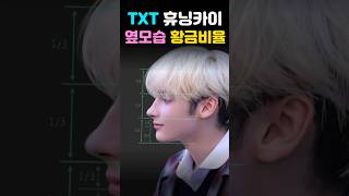 TXT✨️휴닝카이✨️옆모습 황금비율 변신 tomorrowxtogether [upl. by Zoie582]