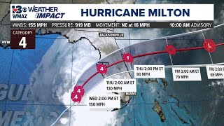 Milton will make landfall this evening as a Category 4 storm 10924 10 am [upl. by Saoj151]