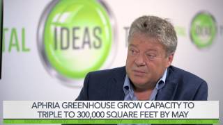 Aphria CEO Vic Neufeld Part 4 Aphrias ambitious growth plans [upl. by Aicirtak]