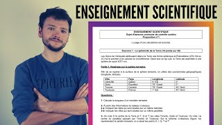 E3C  La forme de la Terre  1ère Enseignement Scientifique [upl. by Donavon170]