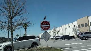 One of the Huge Amazon Warehouses in Jacksonville Florida [upl. by Eniamahs]