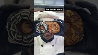 Donut bnaya ronaldo wala cakevideos cake truffle cakedesign food chocolatecake chocolate [upl. by Aniad]