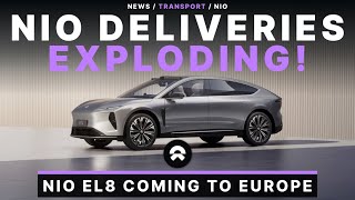 NIO Record Breaking Deliveries EL8 SUV Coming To Europe Soon [upl. by Annoya]