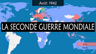 La Seconde Guerre mondiale  Résumé sur cartes [upl. by Ribble261]