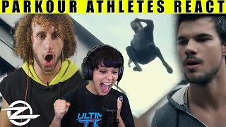 Parkour Athletes REACT to TRACERS MOVIE Pt 2 [upl. by Araht259]