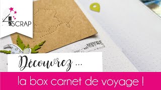 Découvrez notre box pour faire un carnet de voyage ✈️ [upl. by Og750]