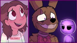 Springtrap and Deliah Part 9【 FNAF Comic Dub  Five Nights at Freddys 】 [upl. by Kenji]