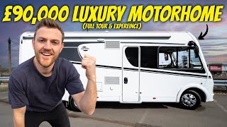 24 Hours Overnight in £90000 Luxury Motorhome full experience [upl. by Adehsor]