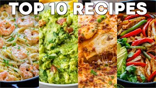 Top 10 VIRAL Recipes of 2023  Natasha’s Kitchen [upl. by Eisdnyl]