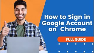 How to Sign in Google Account on Google Chrome  Google Chrome Tutorial [upl. by Normandy]