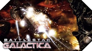 Battlestar Galactica  Battle of The Colony [upl. by Cherida]