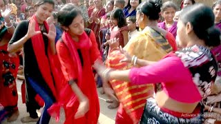 গ্রামের মেয়েরা সুন্দর ডান্স করলো।2024 Hindu wedding indian biye bari BD DJ dance 2024 হিন্দু বিয়ে [upl. by Doran560]