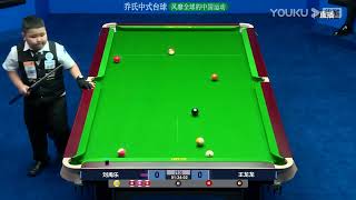 Liu Yule VS Wang Longlong  S1  2023 Joy Cup Heyball Masters A Class Station Chengdu [upl. by Jevon]