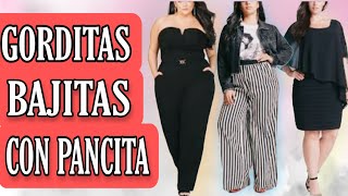 CÓMO VESTIR MUJERES GORDITAS BAJITAS Y CON PANCITATIPS PARA LUCIR MEJOR [upl. by Papke412]