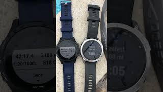 Garmin Fenix 7 vs Garmin Forerunner 935 after swimming report [upl. by Nerrawed793]