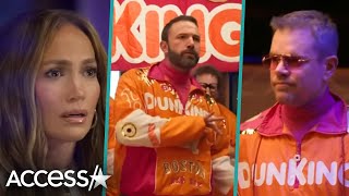 Ben Affleck Joined By Jennifer Lopez Matt Damon amp More For Epic Dunkin’ Super Bowl Ad [upl. by Fennell1]