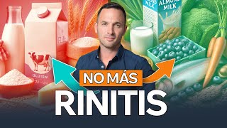 RESPIRA MEJOR y combate la RINITIS con estos Alimentos y suplementos CLAVE [upl. by Enineg]