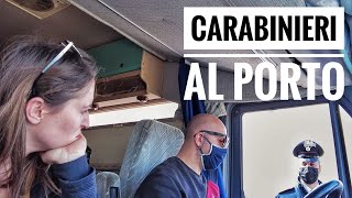 FERMATI dai CARABINIERI allimbarco del TRAGHETTO per la SICILIA 🚢 Ci lasceranno PASSARE 😱 [upl. by Ahsenev439]