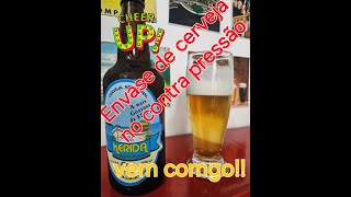 Envase de cerveja artesanal no contra pressão como fazer [upl. by Englis771]