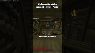 El dia que Herobrine apareció en un directo  Parte 4 [upl. by Malkin851]