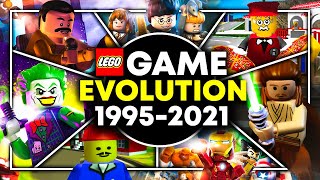 Evolution Of LEGO Games From 19952021 [upl. by Vinni]