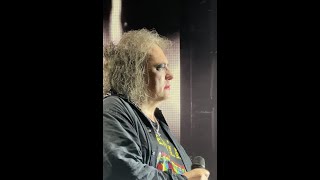 The Cure Robert Smith Cries While Singing Plainsong Shows of a Lost World Atlanta June 28th 2023 [upl. by Hullda155]